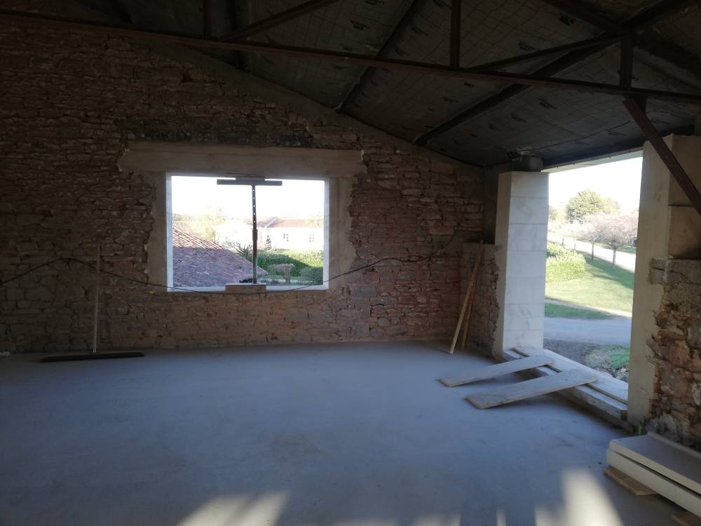 Création d'ouverture dans une grange transformée en habitation 6-min