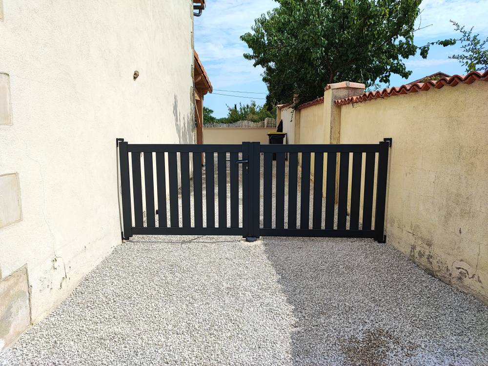 Pose de portail Aluminium-min