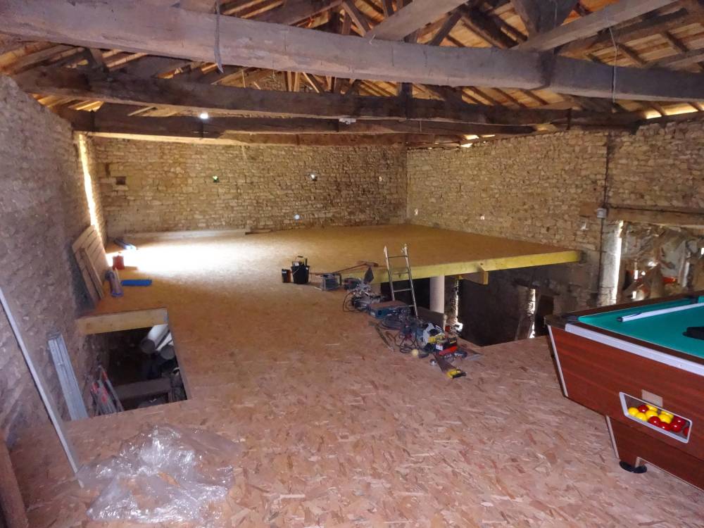 Création de plancher bois avec dalle OSB 3